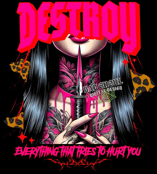 Exclusive Destroy PNG Download