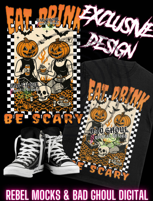 EXCLUSIVE Eat Drink Be Scary PNG Download