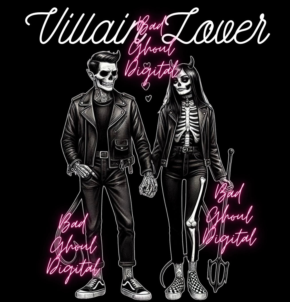 Villain Lover PNG Download DTF