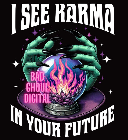 I See Karma PNG Download