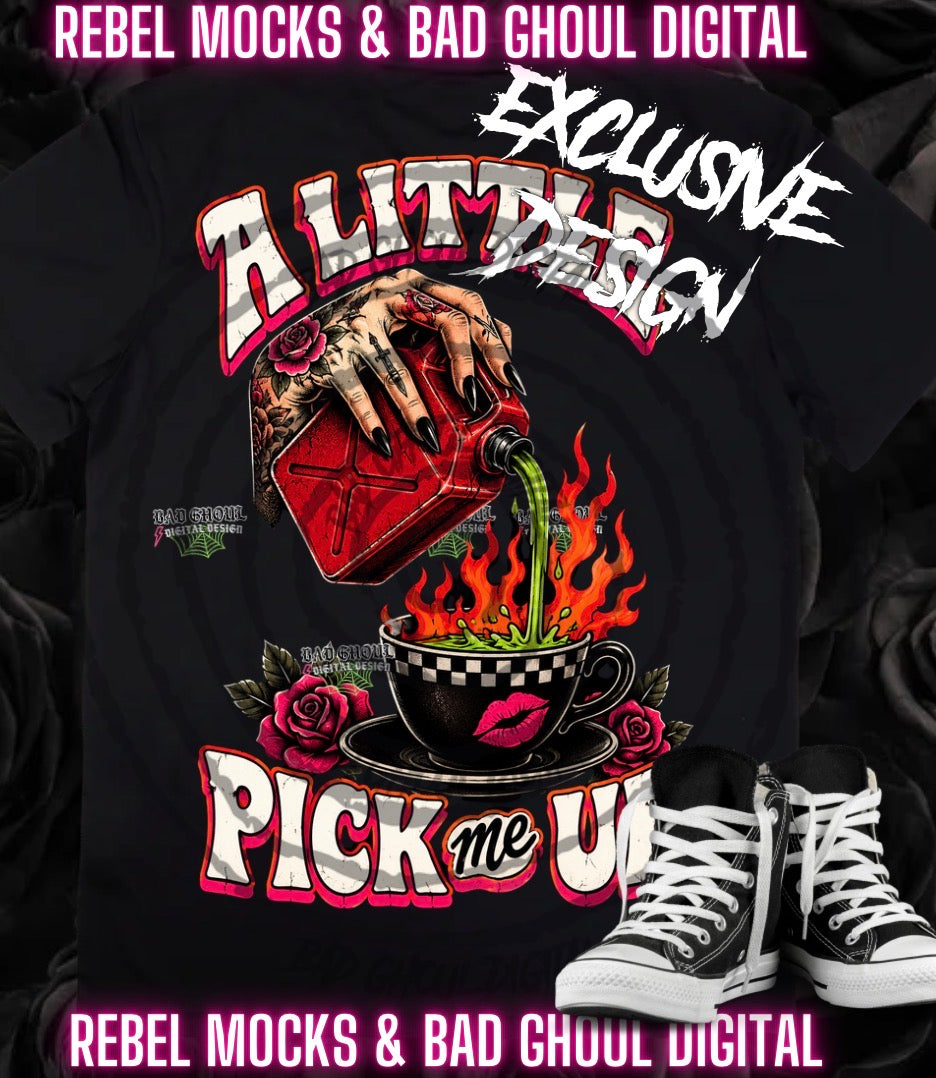 EXCLUSIVE | Pick Me Up | PNG DOWNLOAD| Black Fabric
