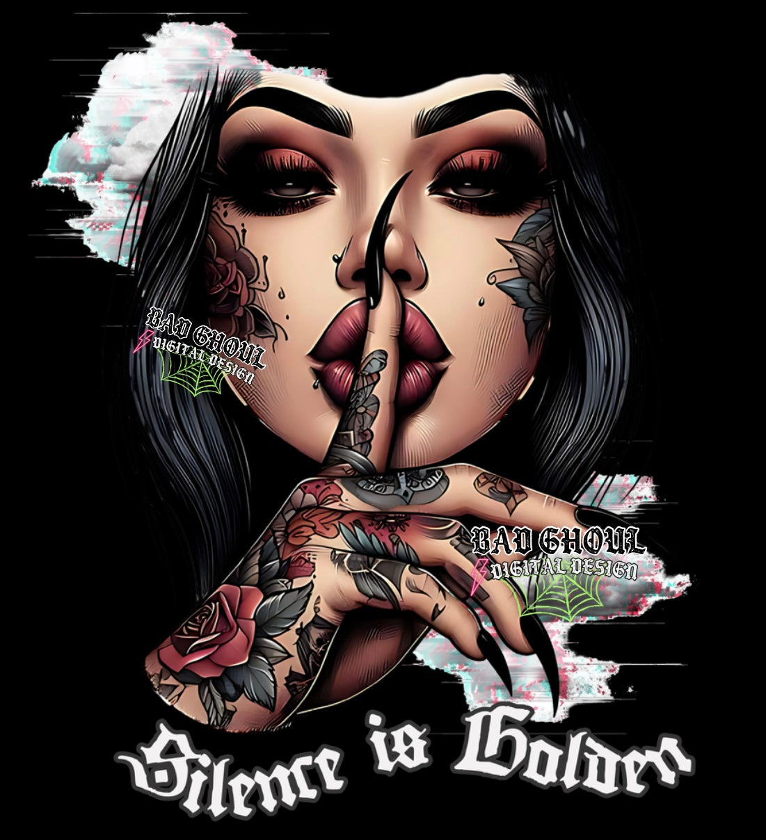 Silence is Golden PNG Download