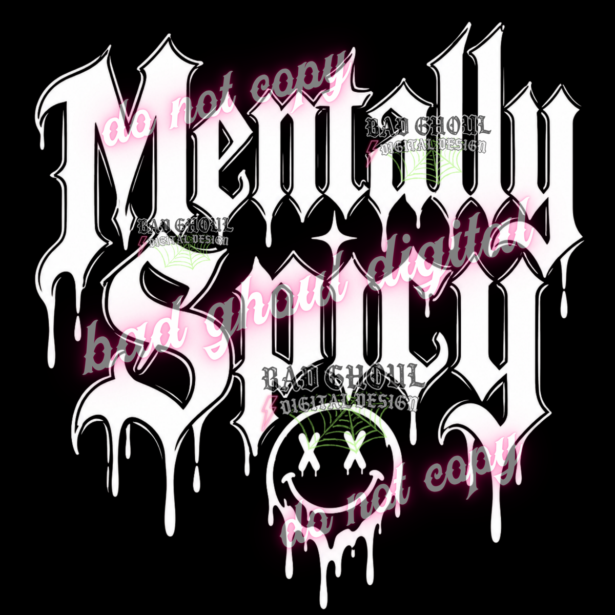 Mentally Spicy | PNG DOWNLOAD