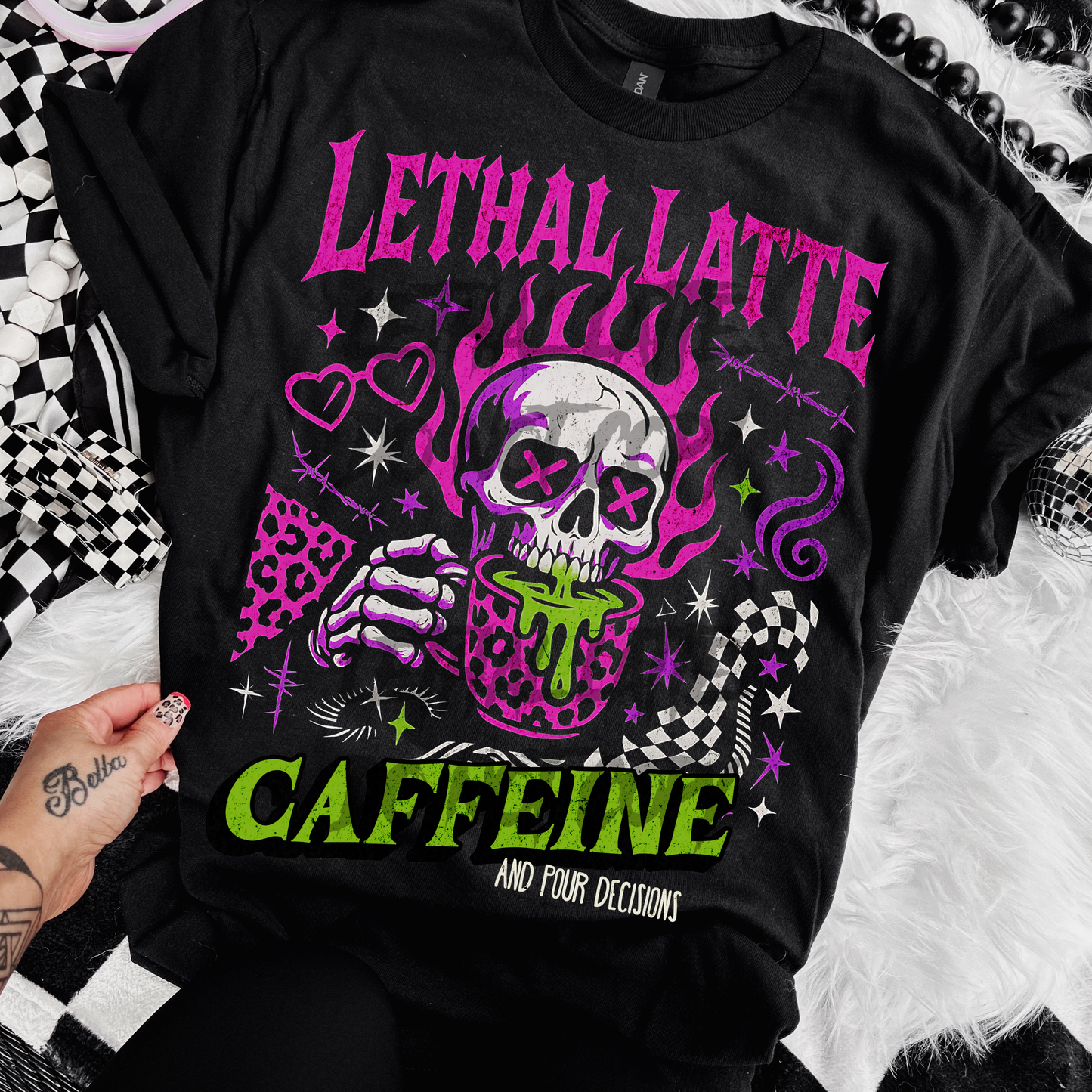 Lethal Latte- Caffeine & Pour Decisions