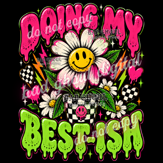 Doing my best-ish | PNG DOWNLOAD BLACK FAB ONLY