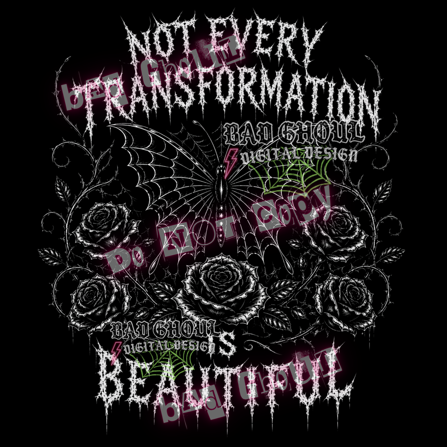 What broke me built me | PNG DOWNLOAD | Black Fabric Only
