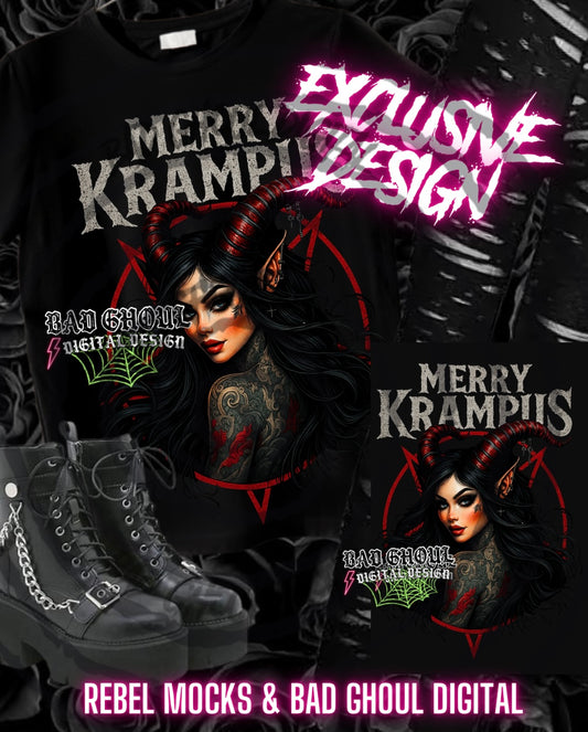 Exclusive Merry Krampus PNG DOWNLOAD