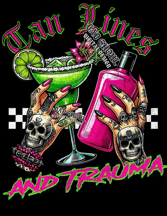 Tan Lines and Trauma PNG Download