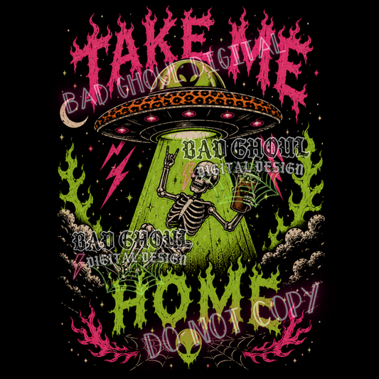 Take me home | PNG DOWNLOAD BLACK FAB ONLY