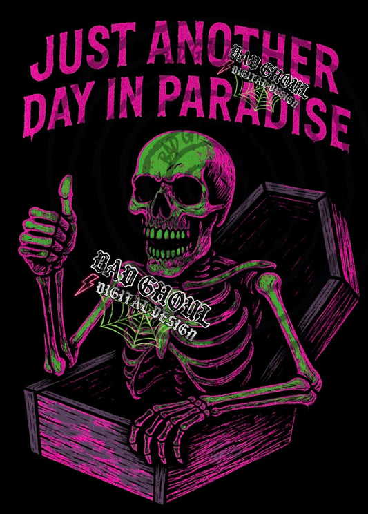 Another Day In Paradise PNG DOWNLOAD Black Fab Only