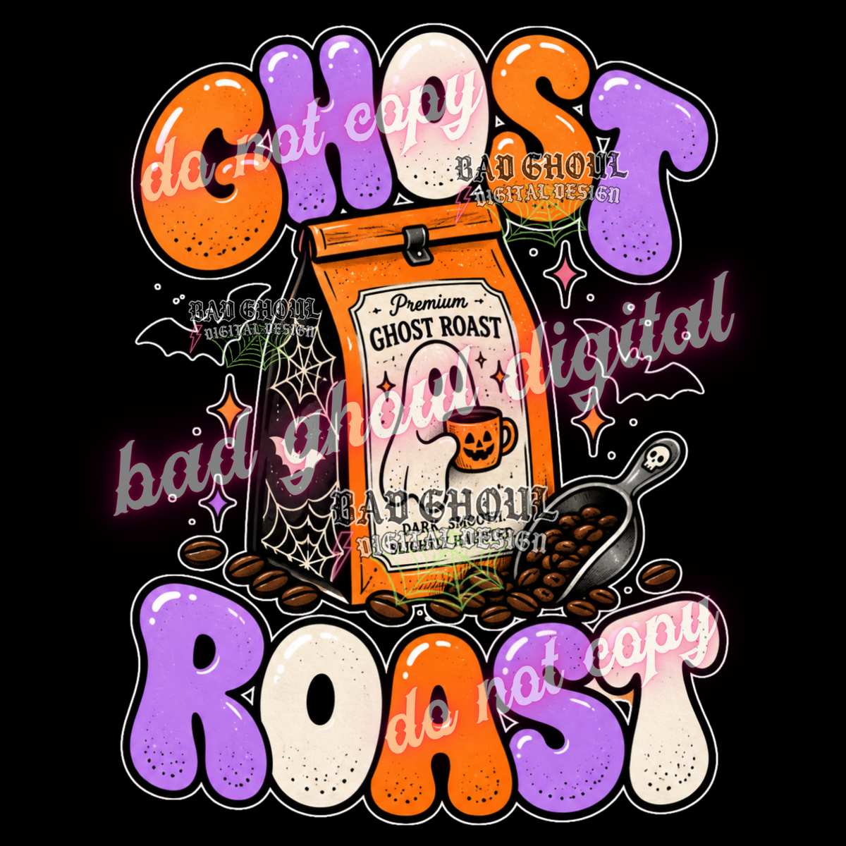 Ghost Roast | PNG DOWNLOAD