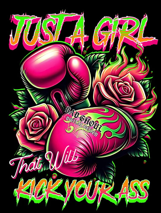 Just A Girl PNG Download