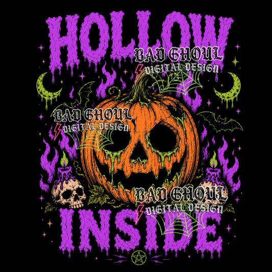 Hollow inside | PNG DOWNLOAD | Black Fabric Only