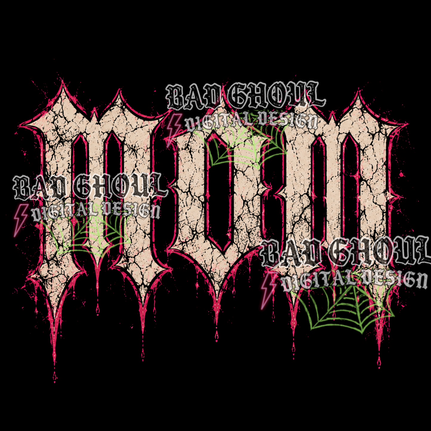 MOM | PNG DOWNLOAD | Black Fabric Only
