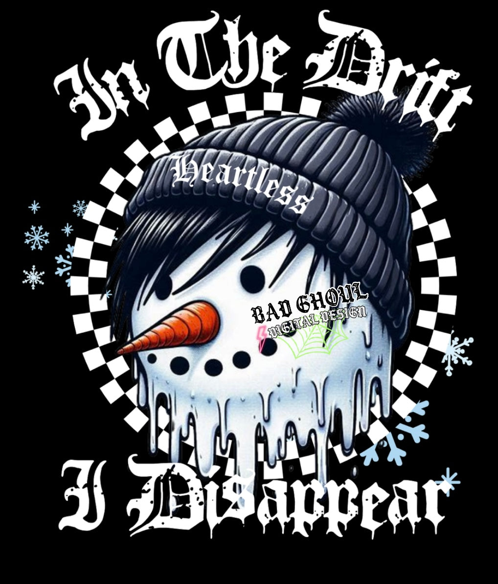 In The Drift I Disappear + Heartless Sleeve PNG Download