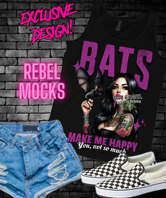 EXCLUSIVE Bats Make Me Happy PNG Download