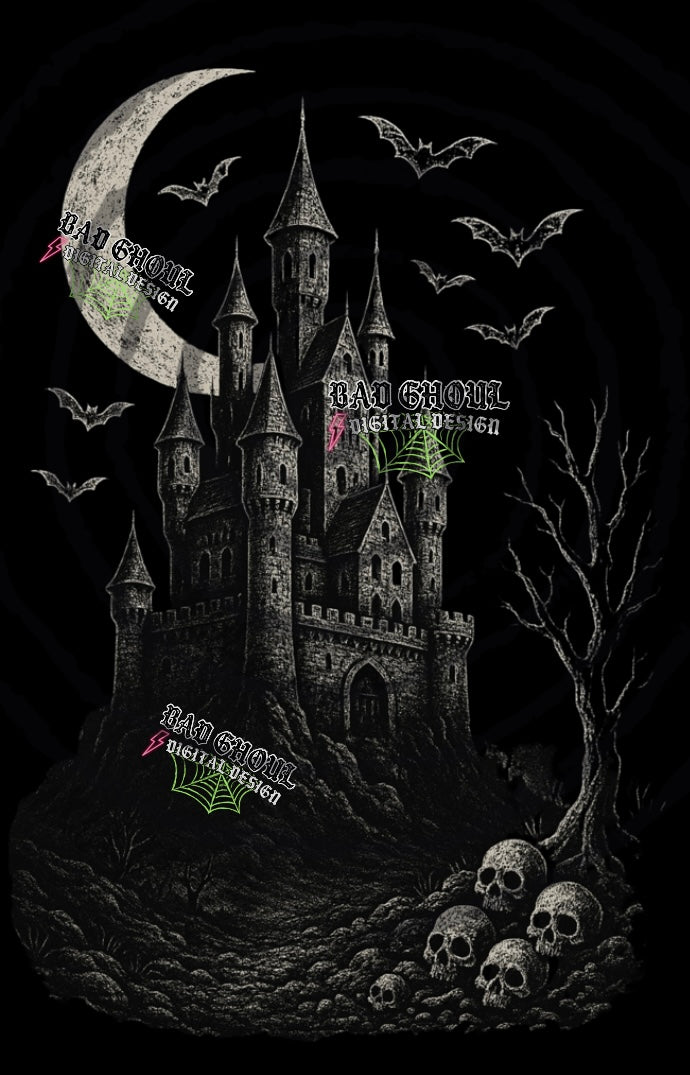 Dracs Castle PNG DOWNLOAD Black Fab Only