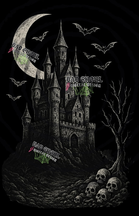 Dracs Castle PNG DOWNLOAD Black Fab Only