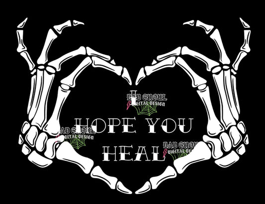 I Hope You Heal PNG Download