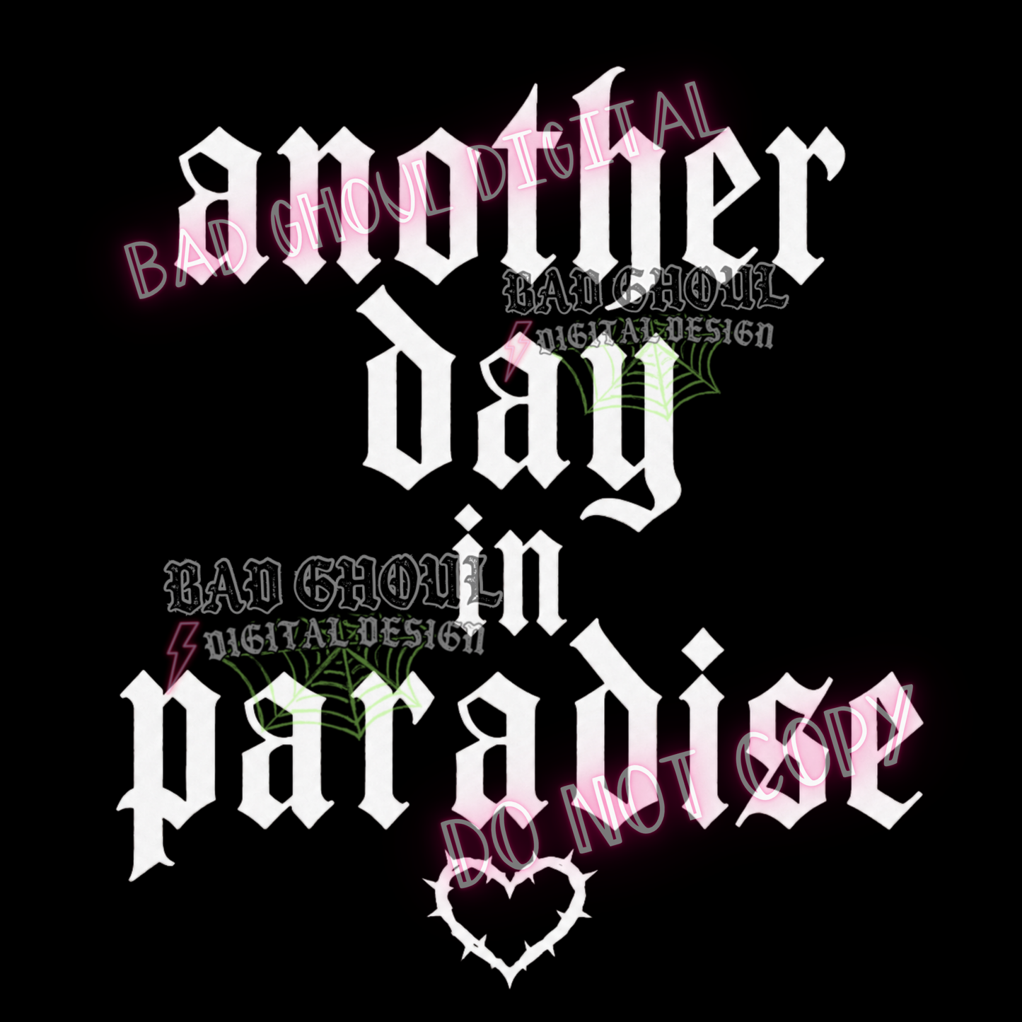 another day in paradise | PNG DOWNLOAD