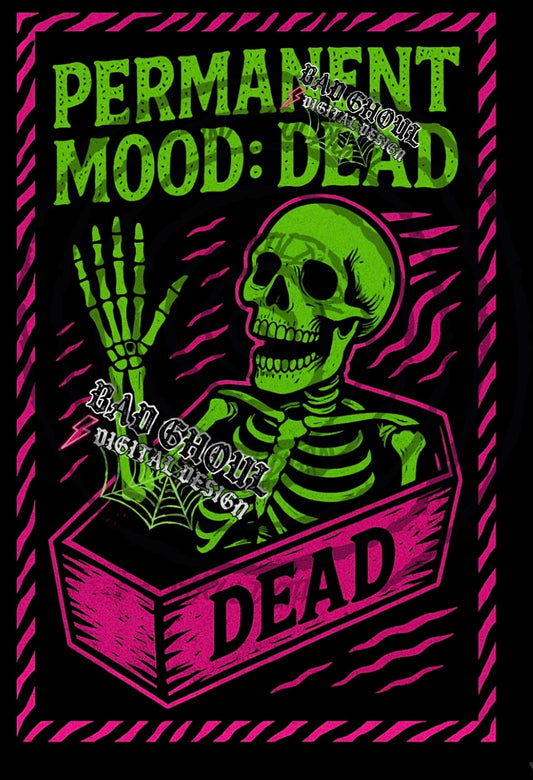 Permanent Mood PNG DOWNLOAD Black Fab Only