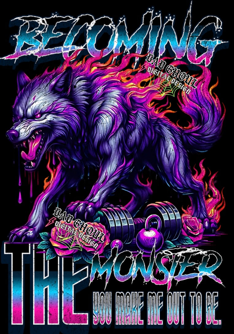 Becoming The Monster PNG Download