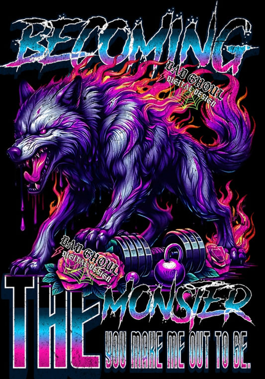 Becoming The Monster PNG Download