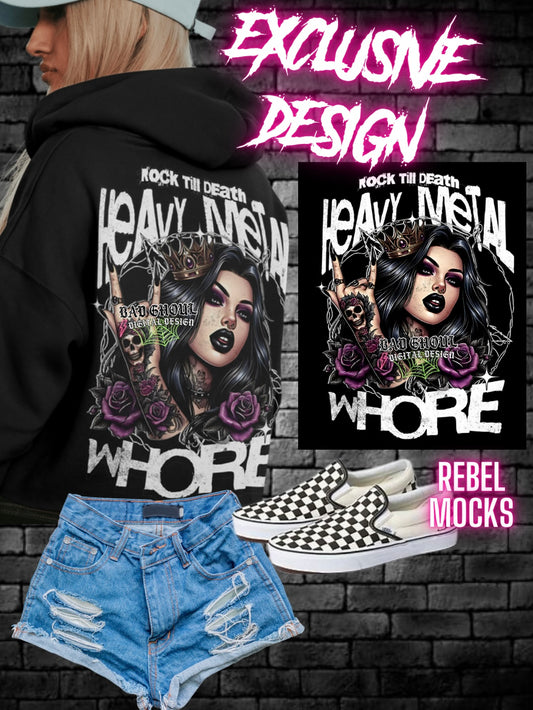 EXCLUSIVE Heavy Metal Whore PNG Download