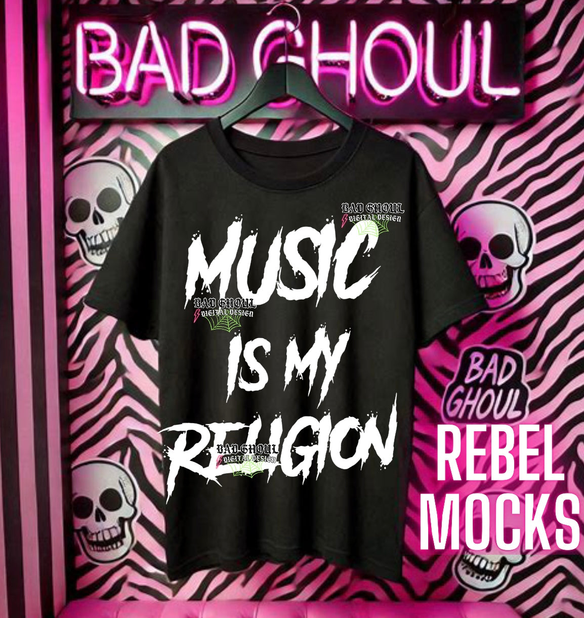 Music is My Religion PNG Download