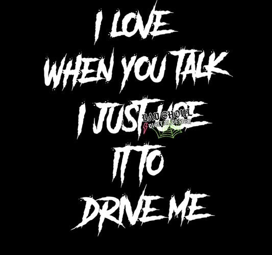 I love when you talk PNG Download