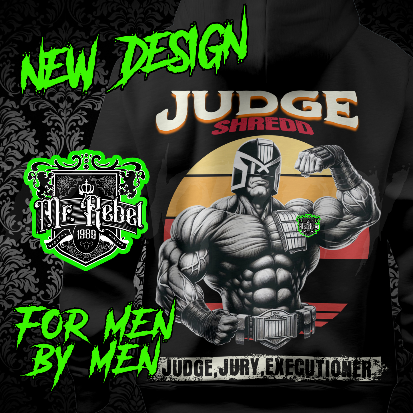 Judge Shredd PNG Download