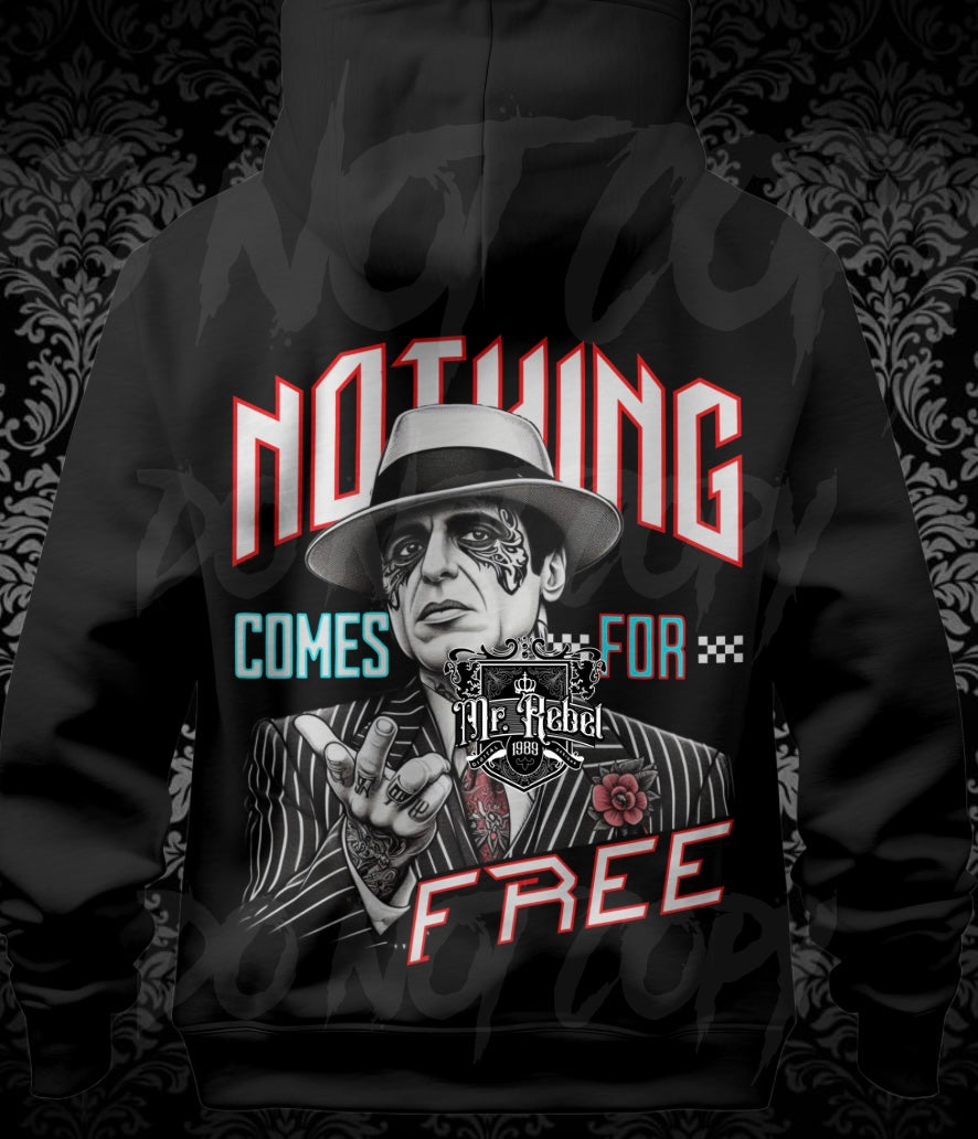 Nothing Comes For Free PNG Download