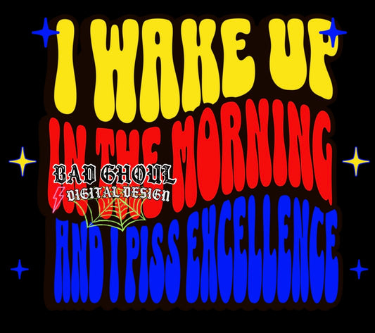 I wake Up PNG Download