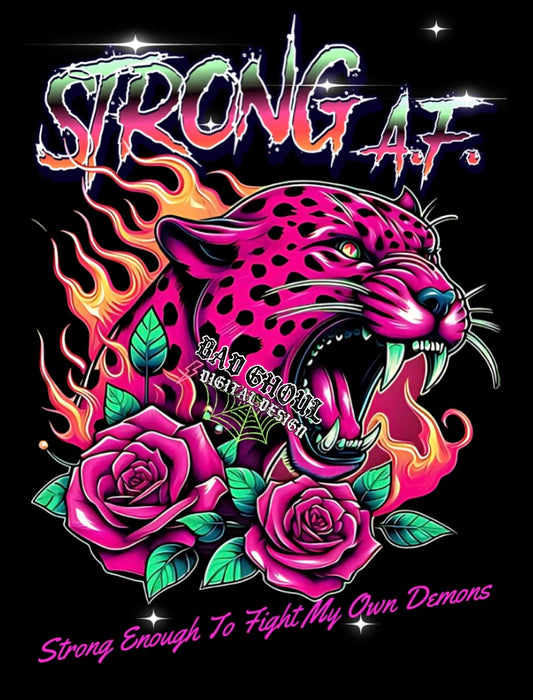 Strong AF PNG Download