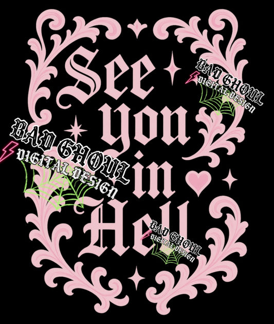 See You In Hell PNG Download