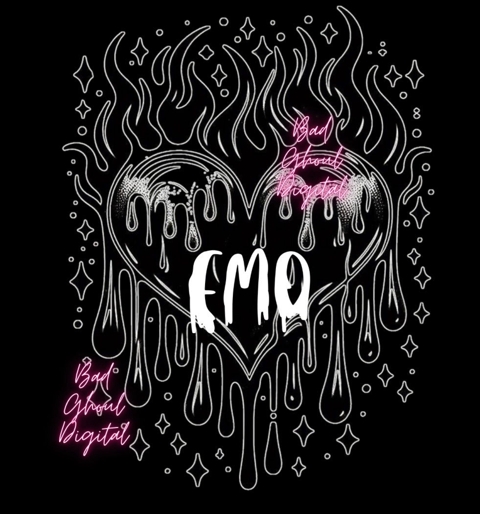 Emo Drippy Download PNG