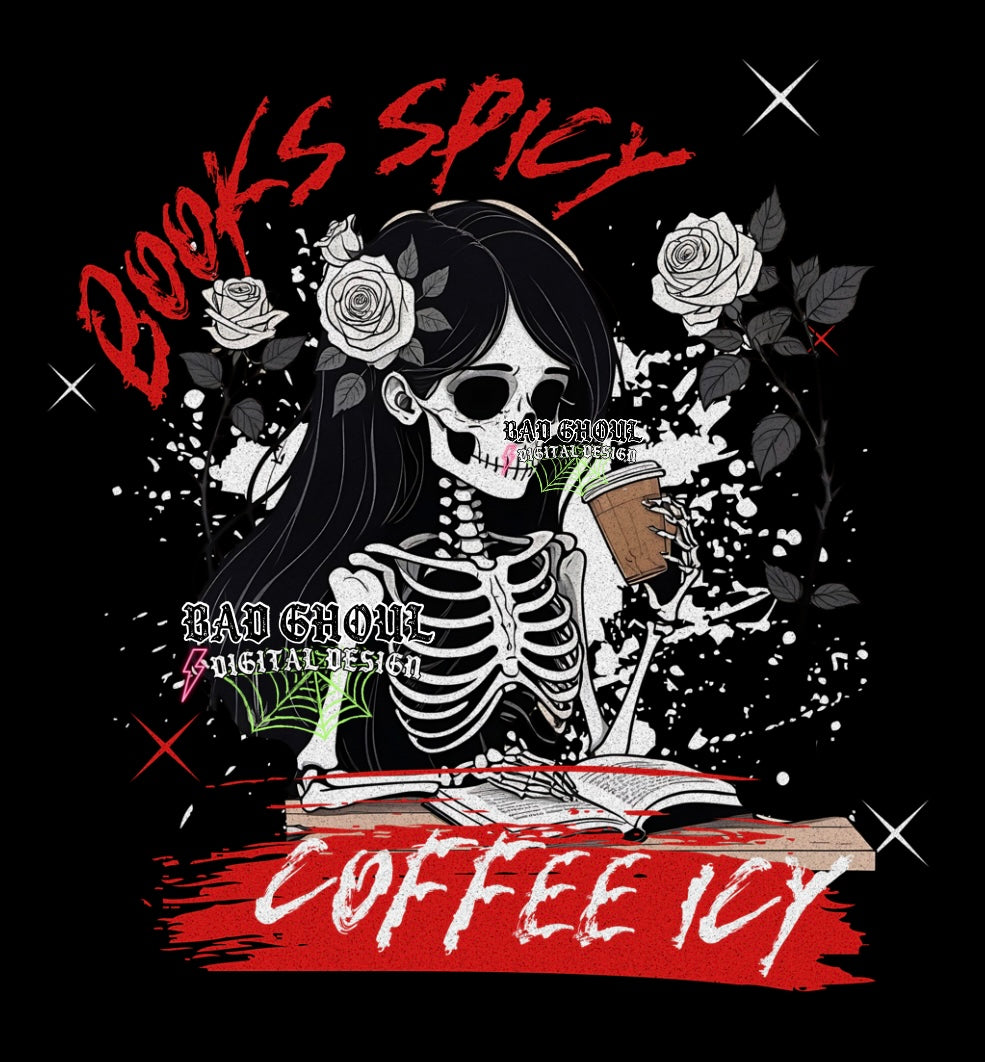 Books Spicy Coffee Icy PNG Download