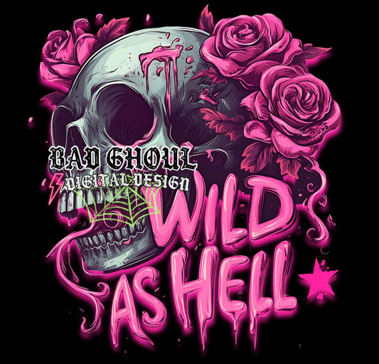 Exclusive Wild As Hell PNG Download