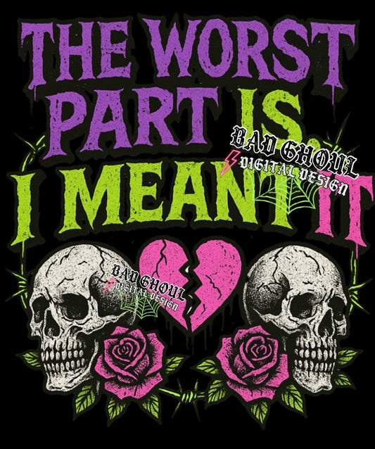 The Worst Part PNG Download