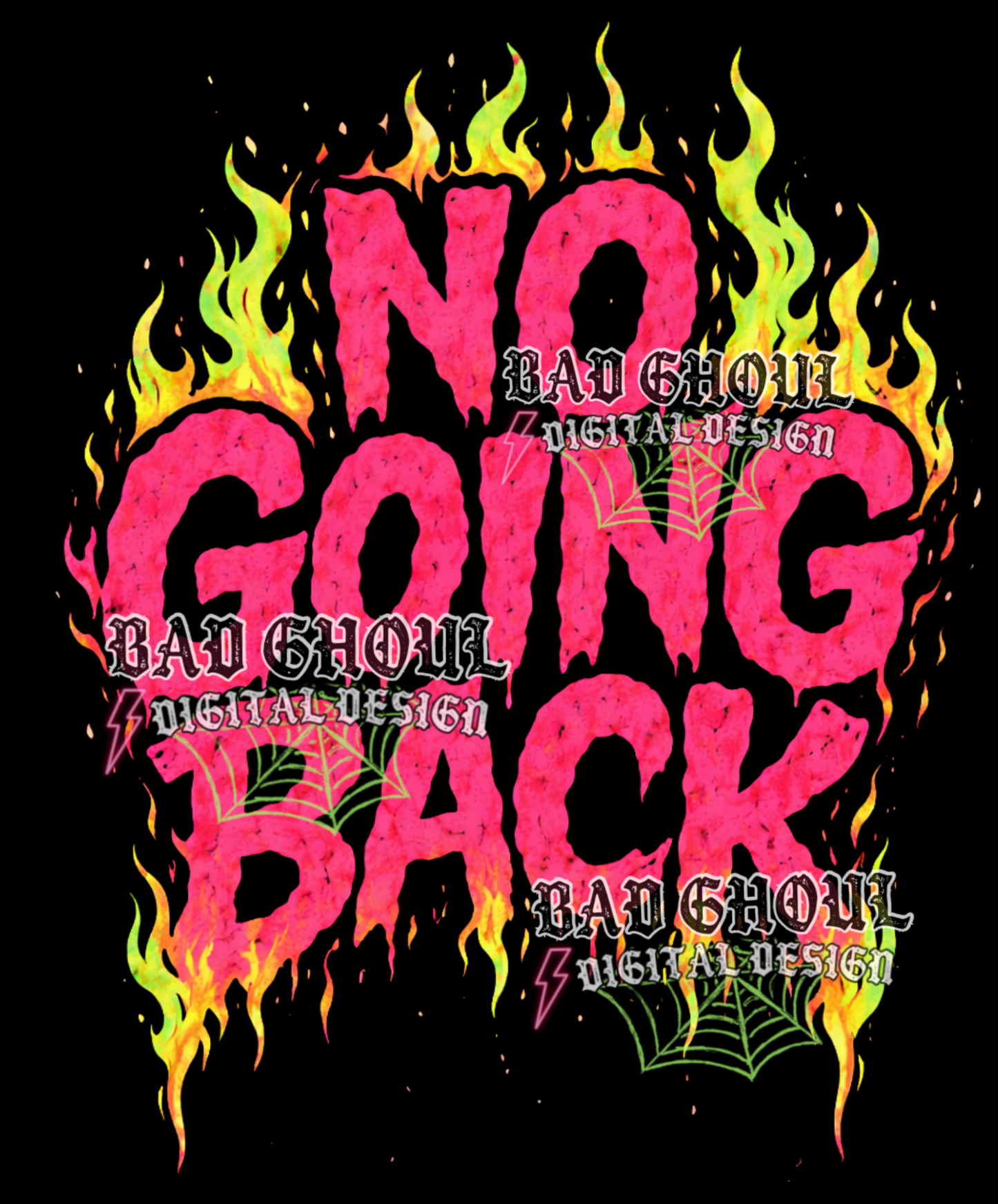 No going back | PNG DOWNLOAD BLACK FAB ONLY