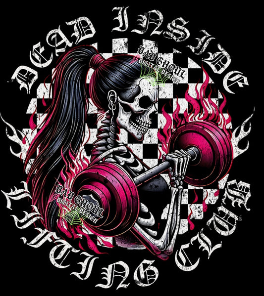 Dead Inside Lifting Club PNG Download