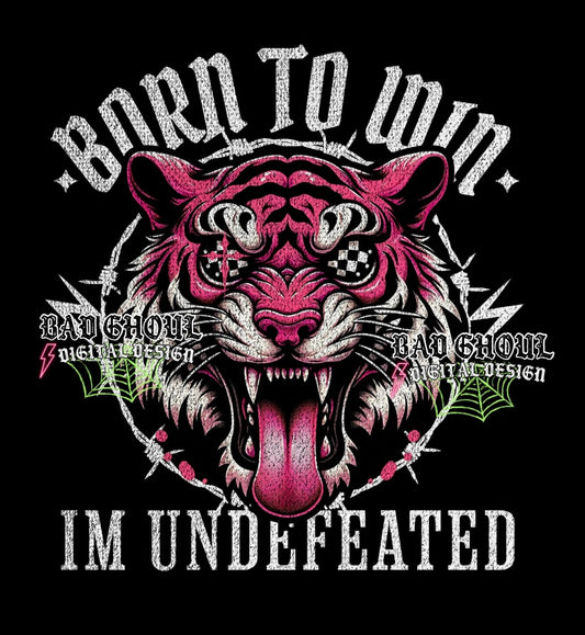 Born To Win PNG Download