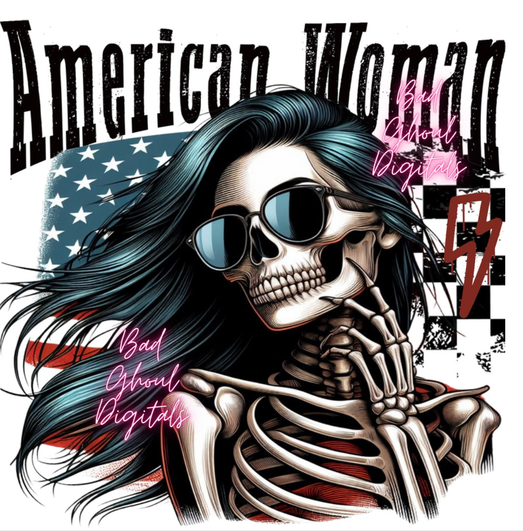 American Woman SKelly DTF & Sub Friendly