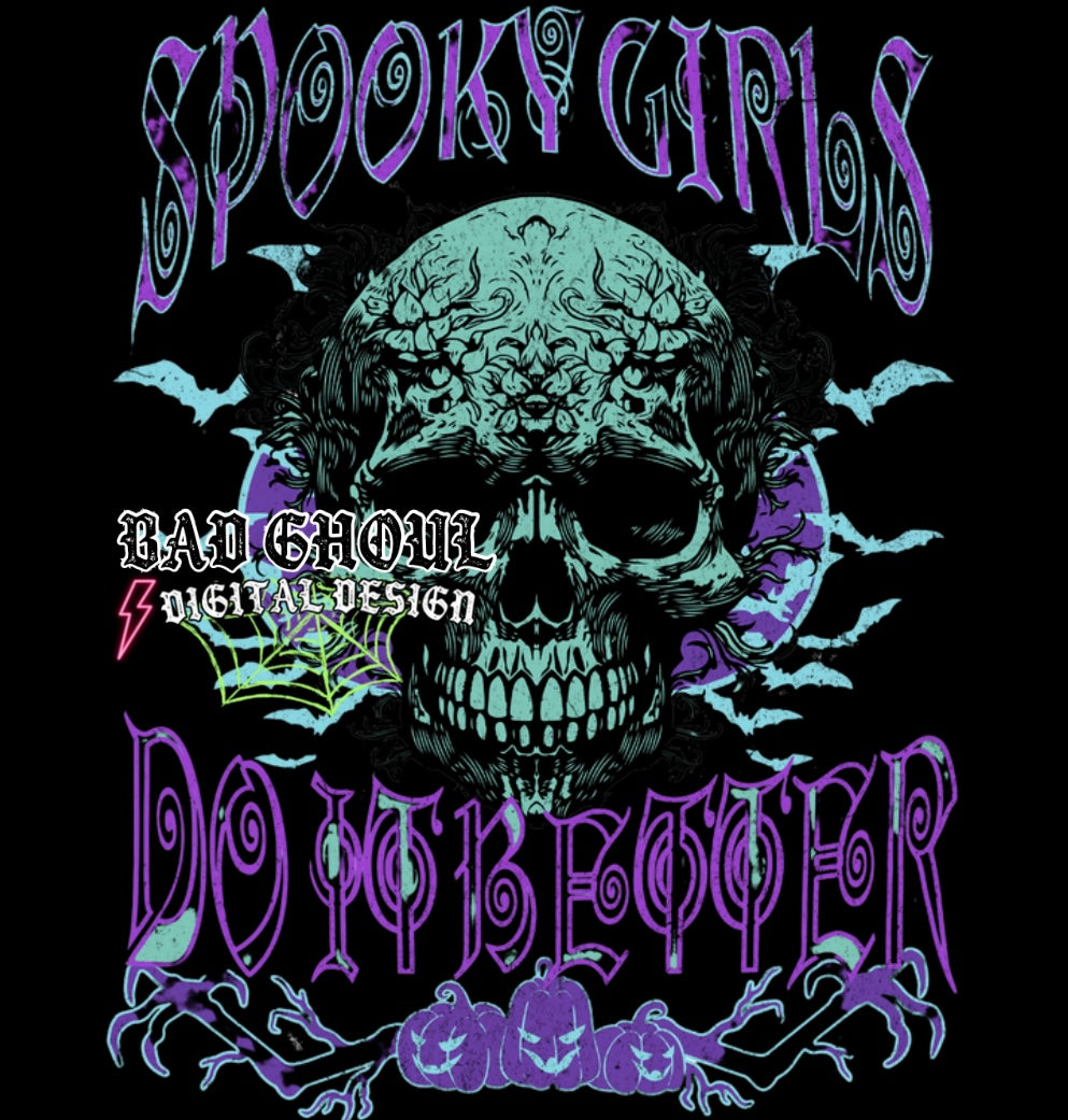 Spooky Girls Do It Better PNG Download