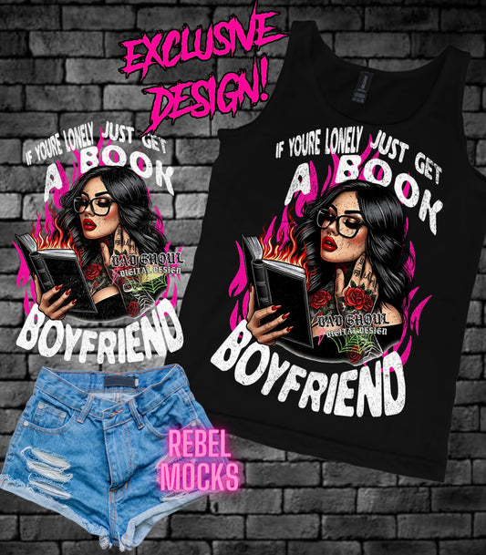 EXCLUSIVE Book Boyfriend PNG Download