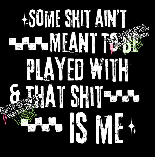 Some Shit PNG Download black and white