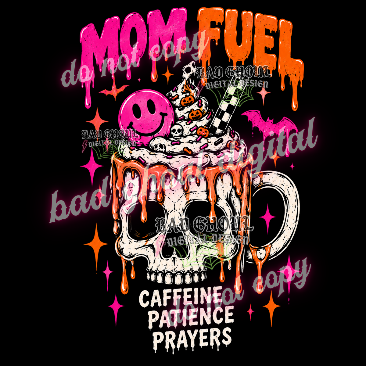Mom Fuel | PNG DOWNLOAD BLACK FAB ONLY