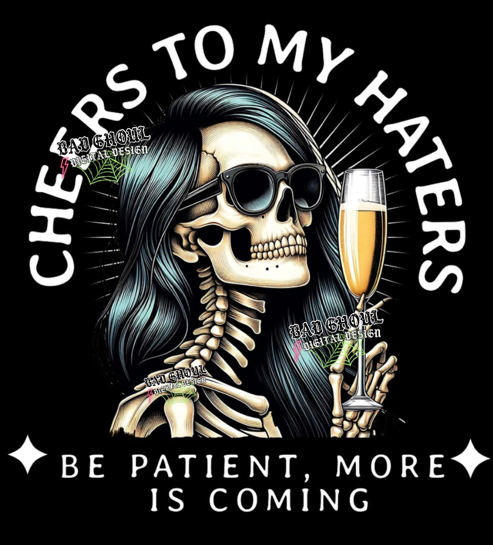 Cheers To My Haters PNG download