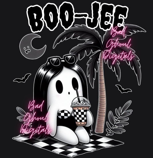 Boojee Ghosty Girl PNG Download DTF