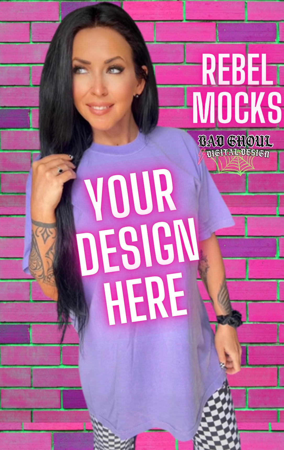 CC Violet IRL Model Mock VIBIN